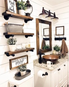 Vintage Farmhouse Bathroom Decor You Will Try 01 Vintage Farmhouse Bathroom Decor You Will Try 01