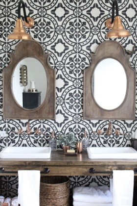 Vintage Farmhouse Bathroom Decor You Will Try 38 Vintage Farmhouse Bathroom Decor You Will Try 38